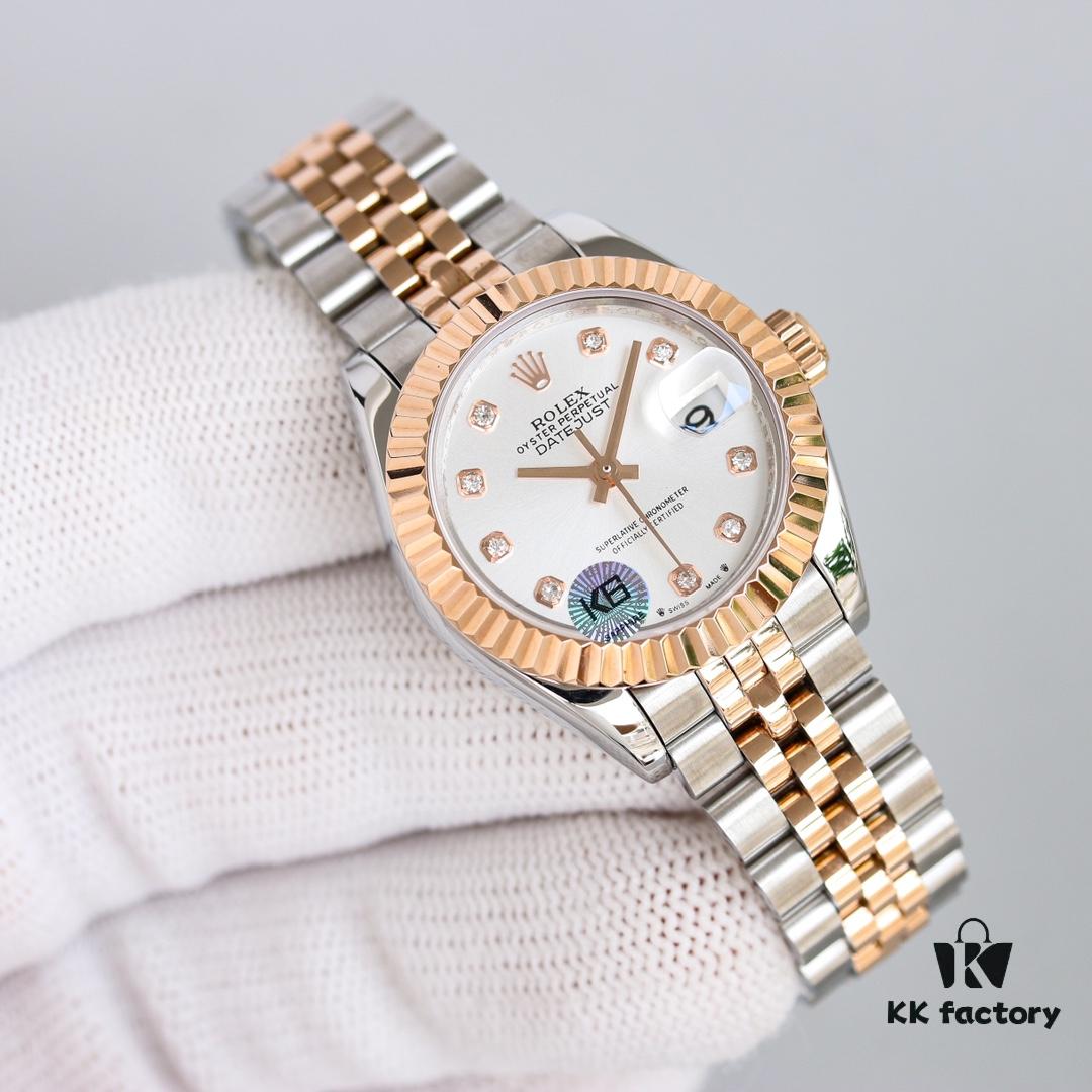6931a603ccd8ab3d7af9a5eb White Gold 1400 Steel 1450 (Plus 50 for Diamond Version) 💎 Clean/C Factory – White Gold and 904L Stainless Steel Perfect Combination – Rolex Datejust 28mm