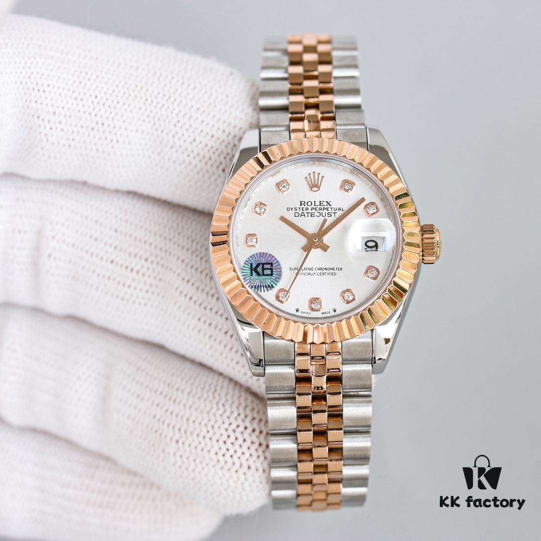 6931a603ccd8ab3d7af9a5ec White Gold 1400 Steel 1450 (Plus 50 for Diamond Version) 💎 Clean/C Factory – White Gold and 904L Stainless Steel Perfect Combination – Rolex Datejust 28mm