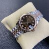6931a604ccd8ab3d7af9a5f6 Rolex Ladies Datejust 31 Series Six Chocolate Dial with Diamonds