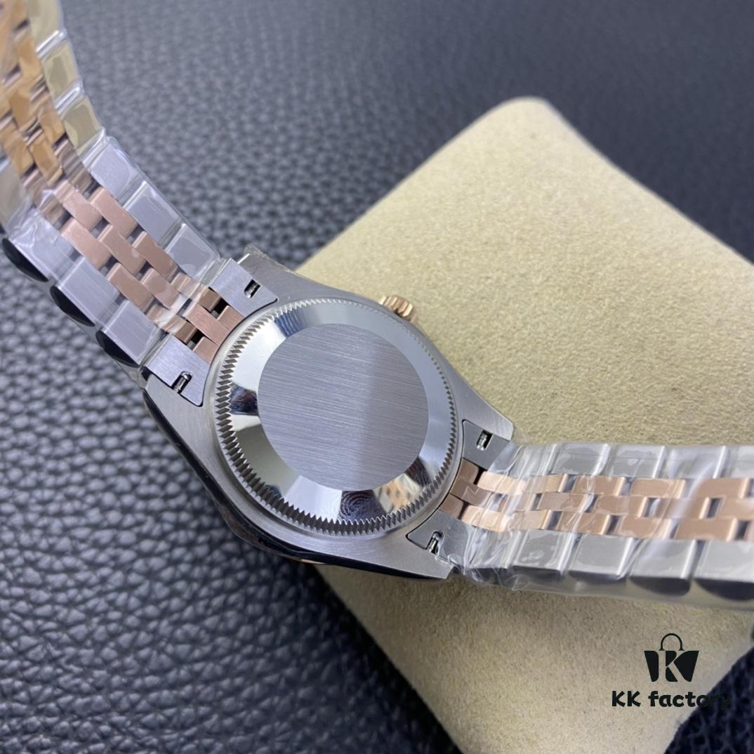 6931a604ccd8ab3d7af9a5fb Rolex Ladies Datejust 31 Series Six Chocolate Dial with Diamonds