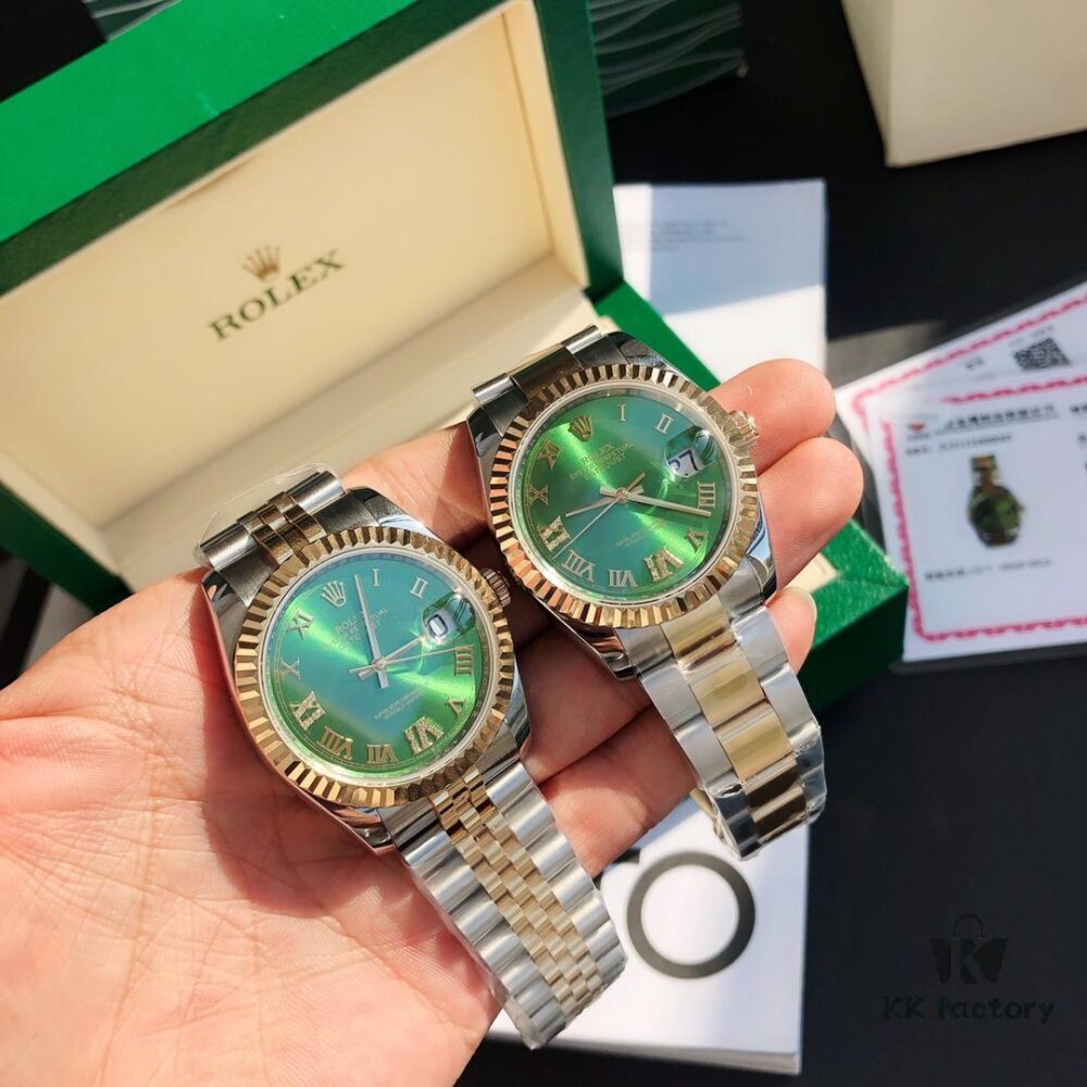 6931a605ccd8ab3d7af9a60f ROLEX - Rolex Datejust, Women's 36mm Size, Genuine 18K Gold Plated, Equipped with GTC China Certification, Swiss ETA2671 Movement, Sapphire Crystal, Oyster Case with Triplock Crown, Glidelock Clasp