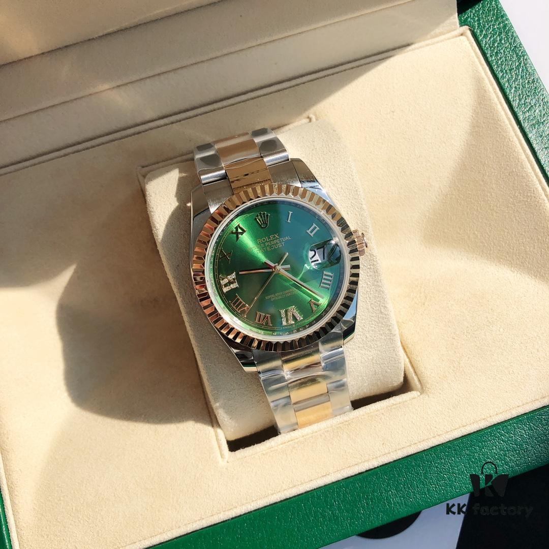 6931a606ccd8ab3d7af9a610 ROLEX - Rolex Datejust, Women's 36mm Size, Genuine 18K Gold Plated, Equipped with GTC China Certification, Swiss ETA2671 Movement, Sapphire Crystal, Oyster Case with Triplock Crown, Glidelock Clasp