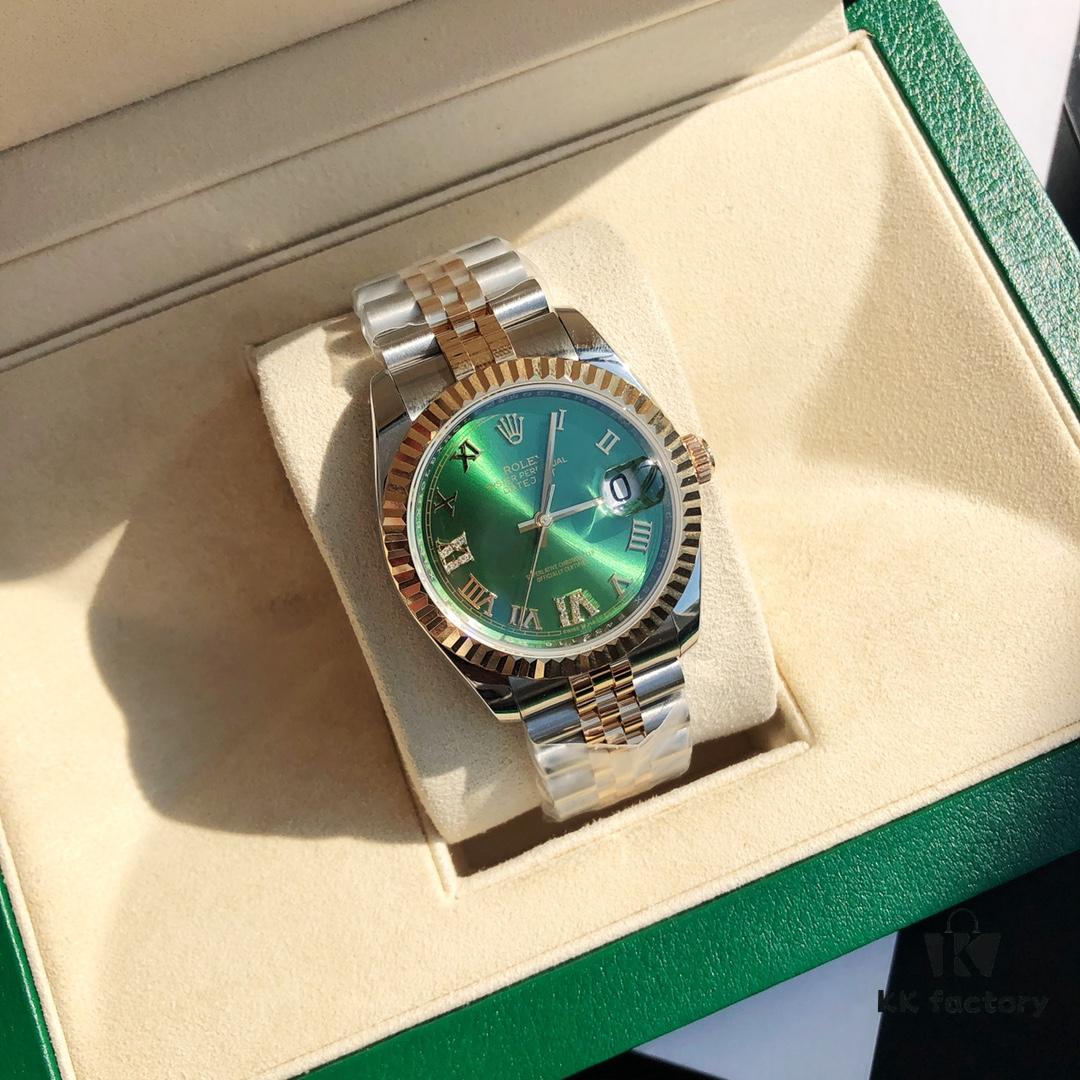 6931a606ccd8ab3d7af9a611 ROLEX - Rolex Datejust, Women's 36mm Size, Genuine 18K Gold Plated, Equipped with GTC China Certification, Swiss ETA2671 Movement, Sapphire Crystal, Oyster Case with Triplock Crown, Glidelock Clasp