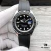 6931a606ccd8ab3d7af9a618 N Factory Replica Rolex Yacht-Master Series m226659-0002, 42mm Oyster Perpetual in 18ct White Gold with Matte Black Cerachrom Bezel and Oysterflex Bracelet