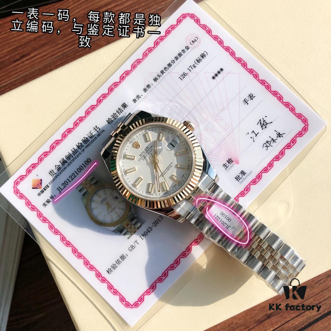 6931a607ccd8ab3d7af9a626 ROLEX - Oyster Perpetual Datejust Men's 41mm with 18K Gold Plating, Swiss ETA-2824 Movement, 904L Stainless Steel and Gold Alloy Case, Sapphire Crystal, Glidelock Clasp
