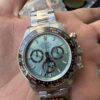 QF Counterweight Ice Blue Dial 4131 Movement Skeletonized