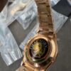 QF Counterweight Rose Gold Dial 4130 Movement