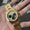 QF Counterweight Gold Dial 4130 Movement