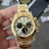 QF Counterweight Gold Dial 4130 Movement