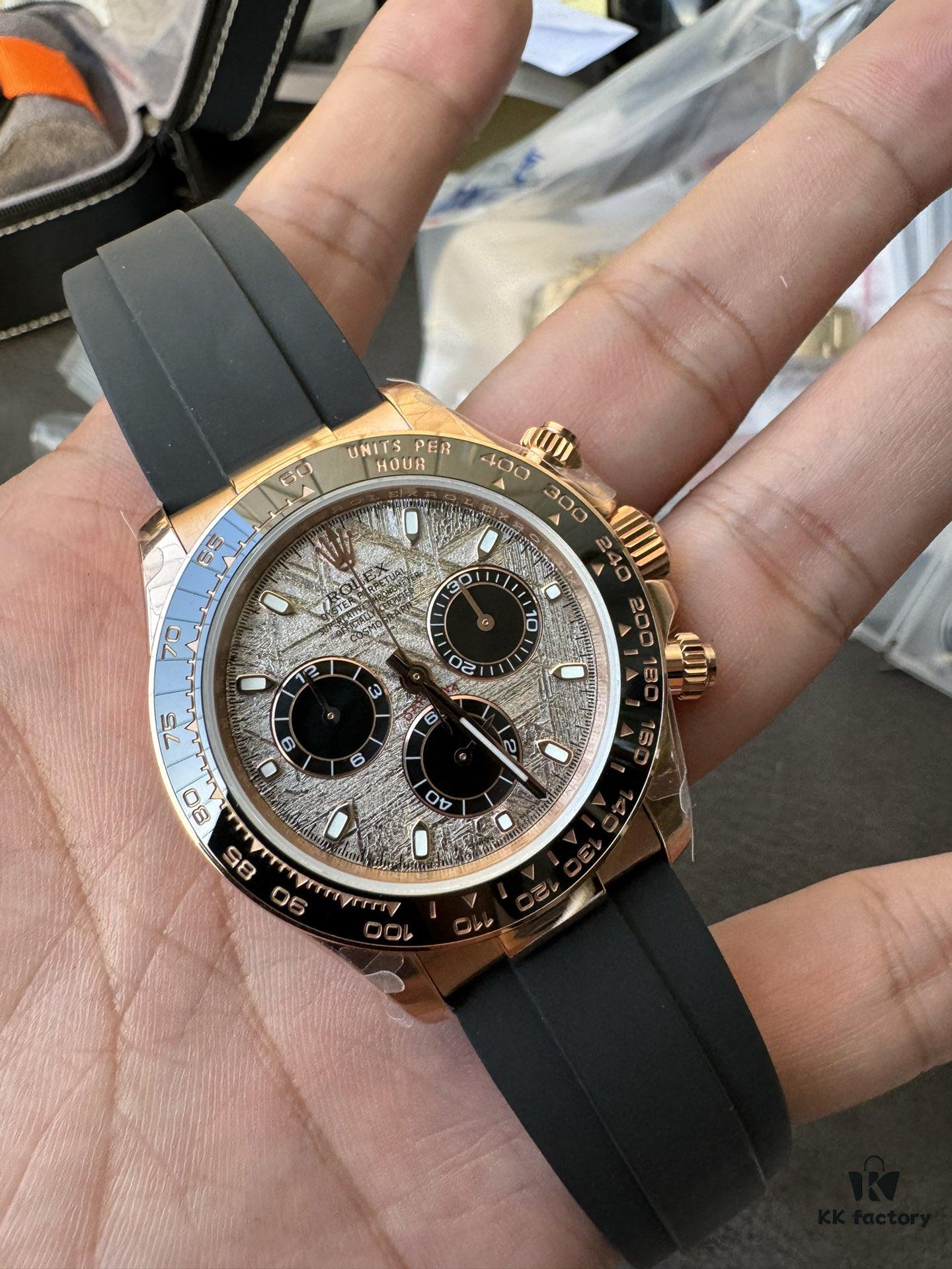 QF Counterweight Daytona with Modified Meteorite Dial