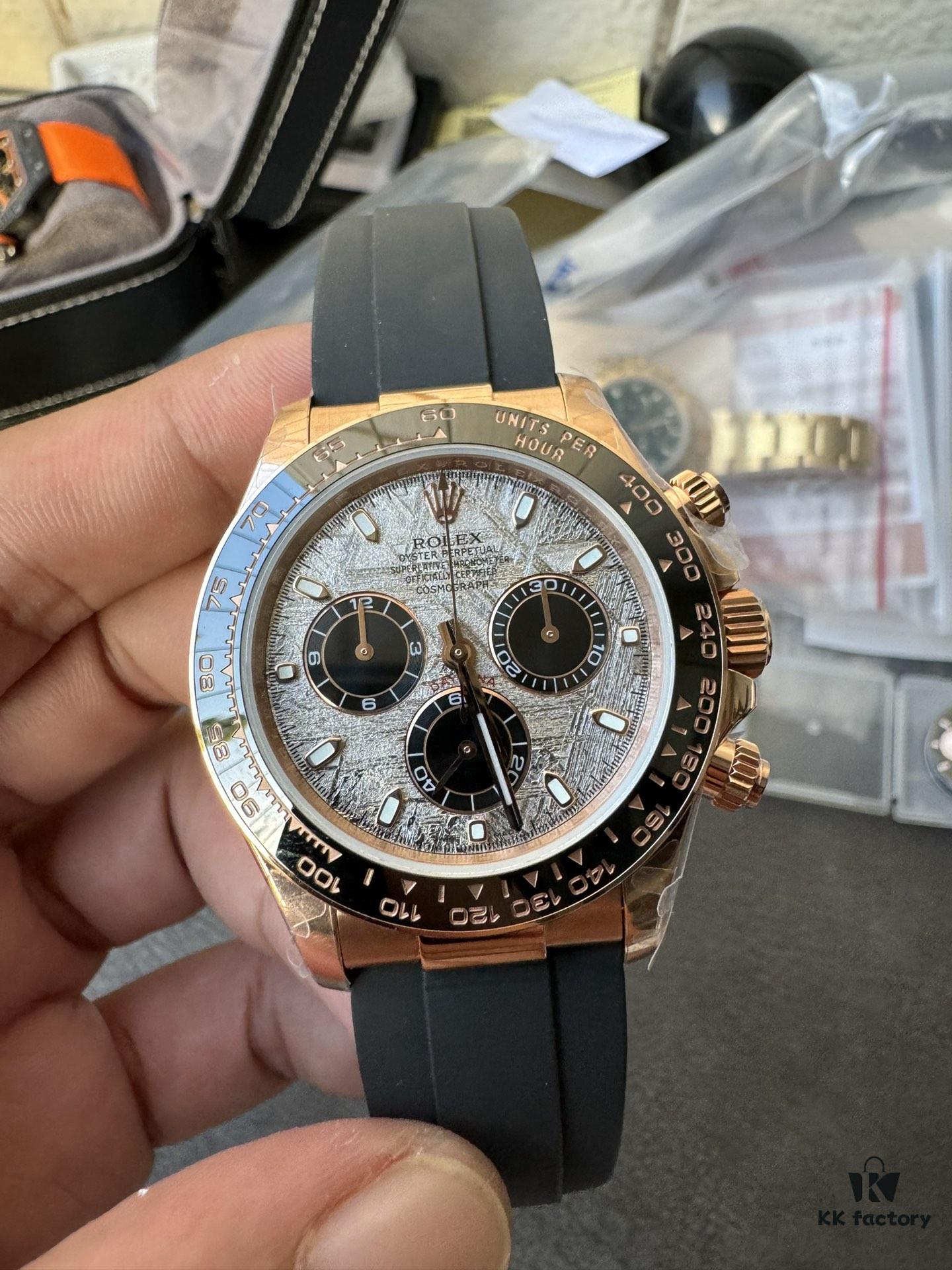 QF Counterweight Daytona with Modified Meteorite Dial