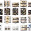 6931a613ccd8ab3d7af9a6f1 Authentic vs Fake Comparison - C Factory (C-Factory) 126503 with 4131 Movement, Two-Tone Black Dial 'Noodles' or Diamond Hour Markers (Moissanite)