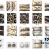 6931a616ccd8ab3d7af9a72f Clean Factory / C Factory 126503 with 4131 Movement, Two-Tone Gold Black Dial Diamond Markers (Moissanite)