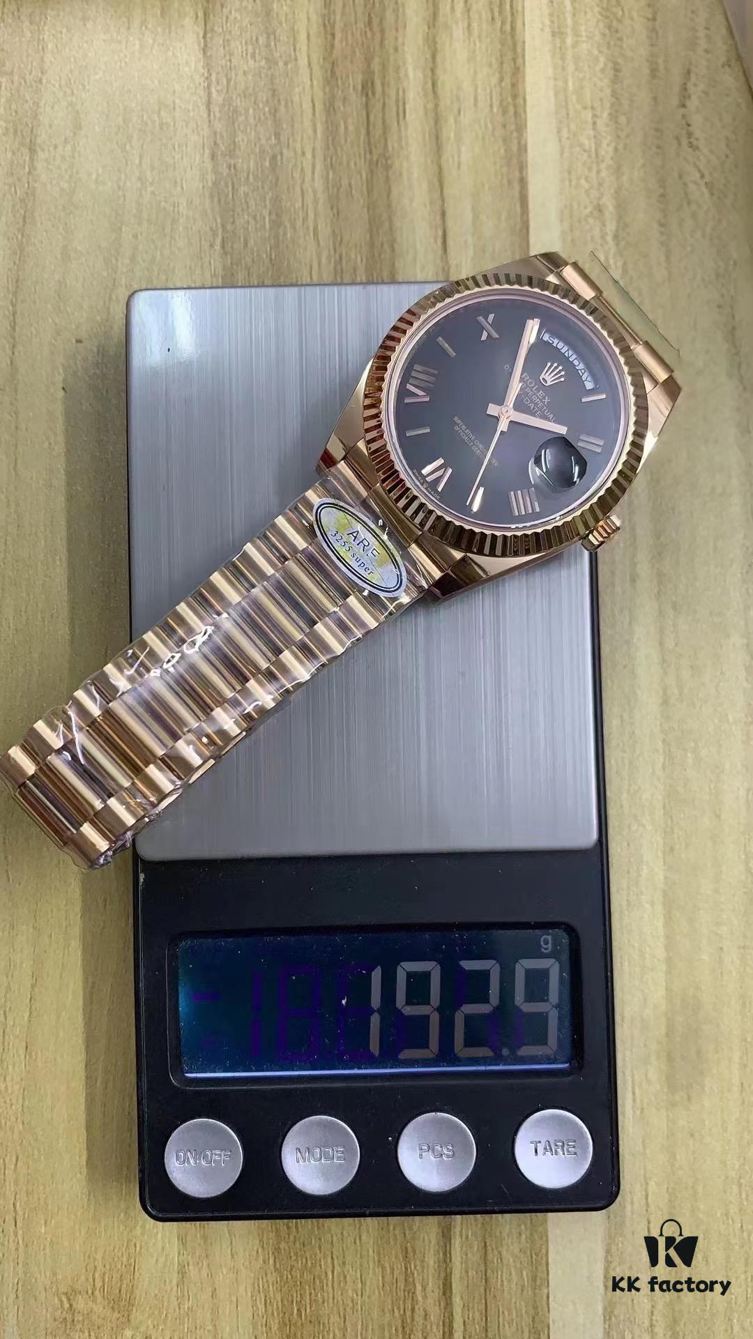 6931a623ccd8ab3d7af9a80e ARF Full Counterweight DD, Dual Calendar Rose Gold Counterweight, 3255 Integrated Movement