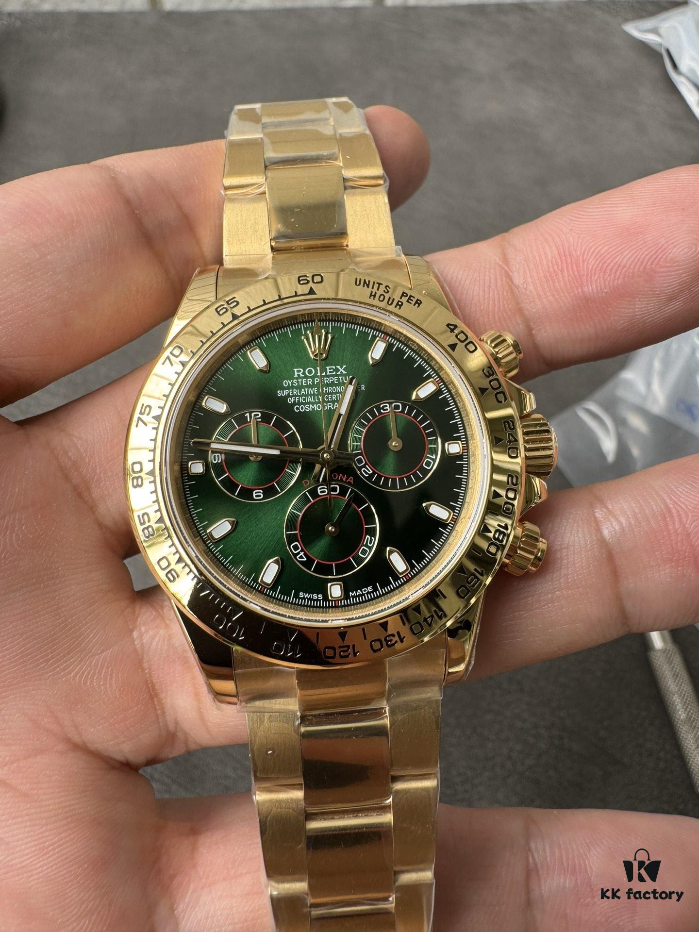 QF Green Goldy Counterweight, Rear Package 18K Gold