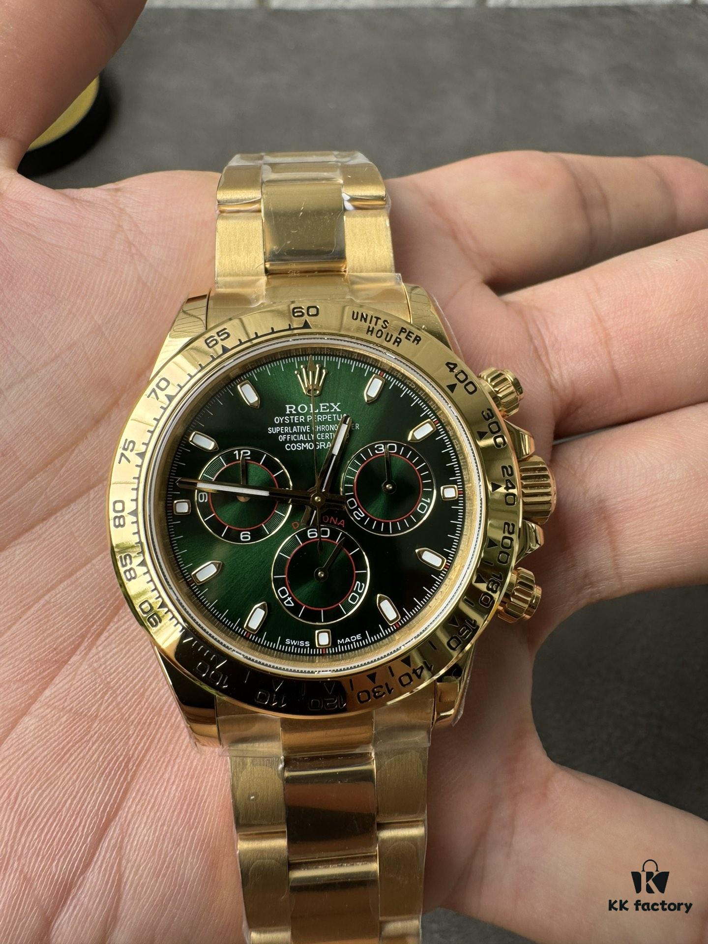 QF Green Goldy Counterweight, Rear Package 18K Gold