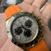 Clean Gold Di Modified RB Meteorite Disc with Gold-Plated Back and Orange Replacement Tape