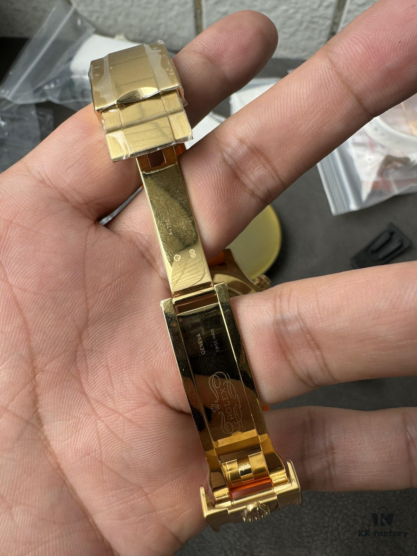 Clean Gold Di Modified RB Meteorite Disc with Gold-Plated Back and Orange Replacement Tape
