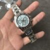 C Factory New Model 4131, Ice Blue Dial with Diamond Markings, Transparent Case Back