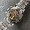 C Factory New Model 4131, Ice Blue Dial with Diamond Markings, Transparent Case Back