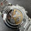 C Factory New Arrival 4131 Ice Blue Dial with Engraving, Transparent Case Back