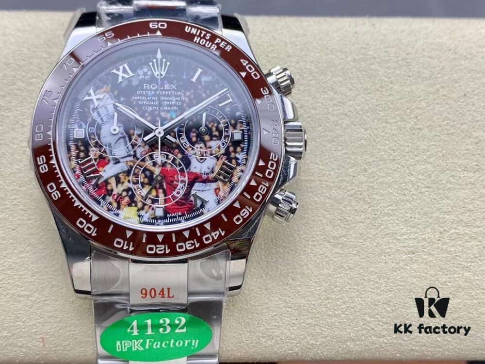 6931a632ccd8ab3d7af9a916 IPK Custom Modified Rolex Daytona CR7 Edition, Dan Dong 4132 Movement