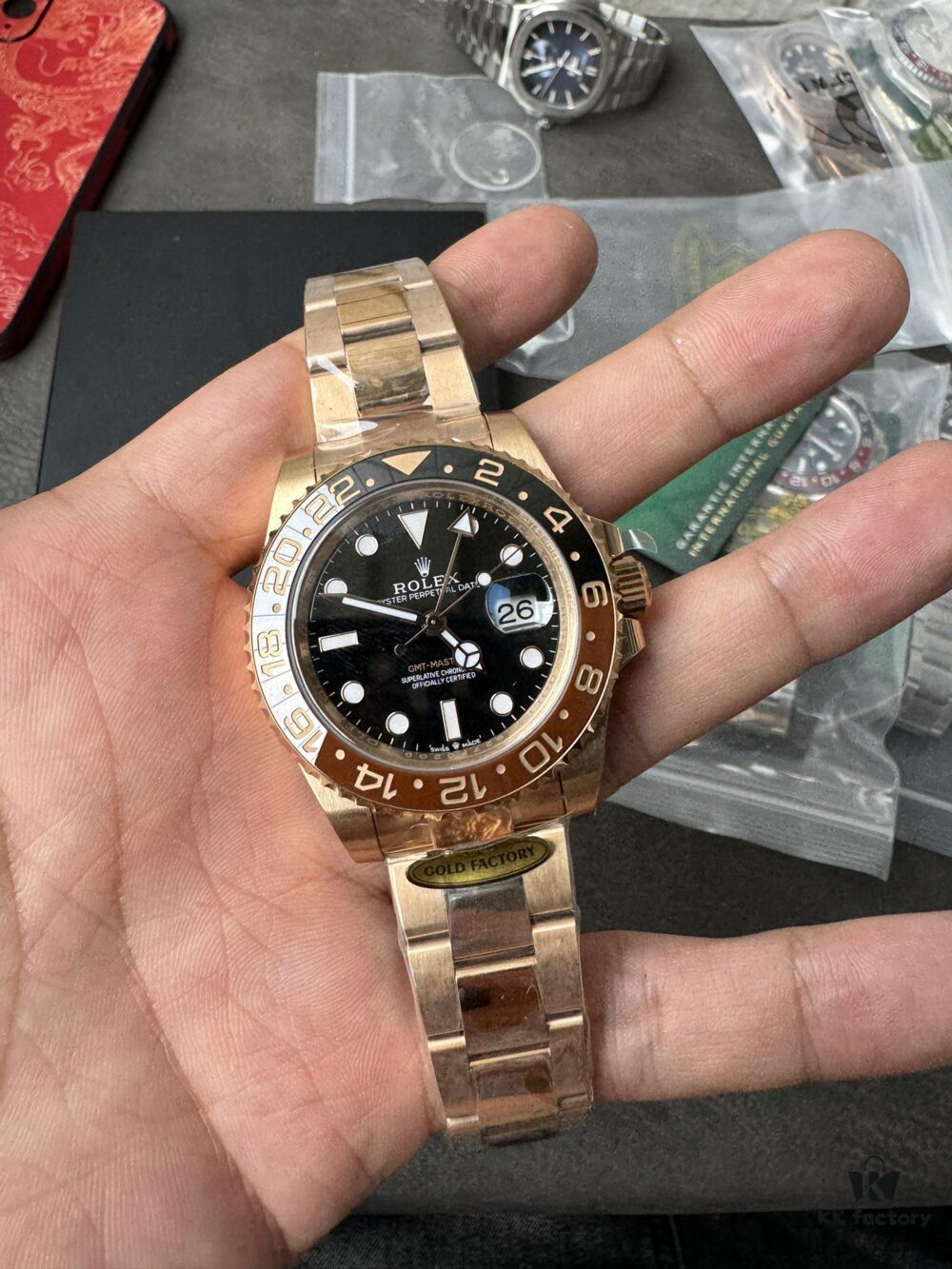 6931a636ccd8ab3d7af9a95e Gold Factory Dog Factory Upgrade V2 Top Version Weighted Greenwich 18K Gold Edition No Peeling No Fading