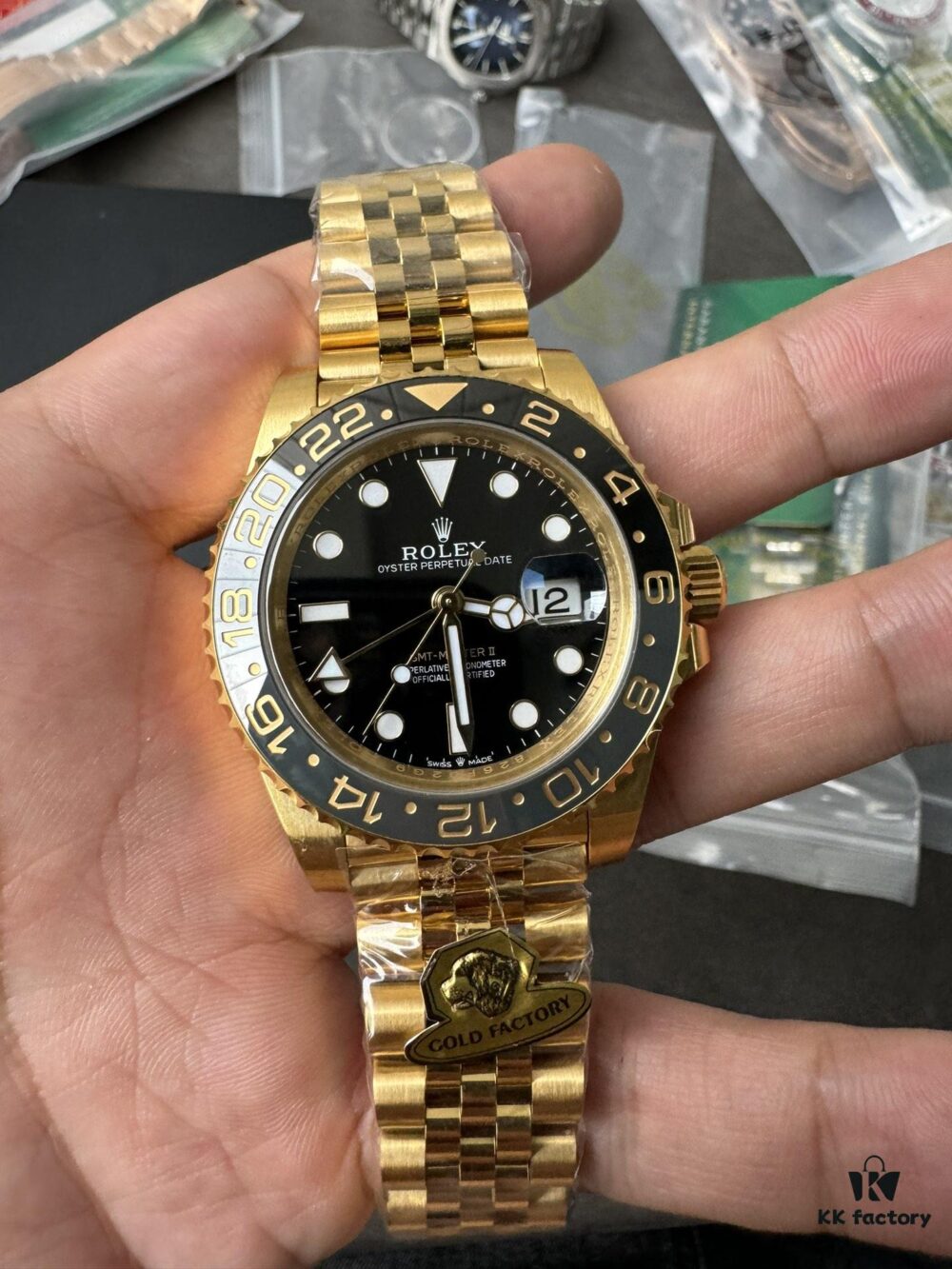 6931a637ccd8ab3d7af9a969 Gold Factory Dog Factory Upgrade V2 Top Version Weighted Greenwich 18K Gold Edition No Peeling No Fading