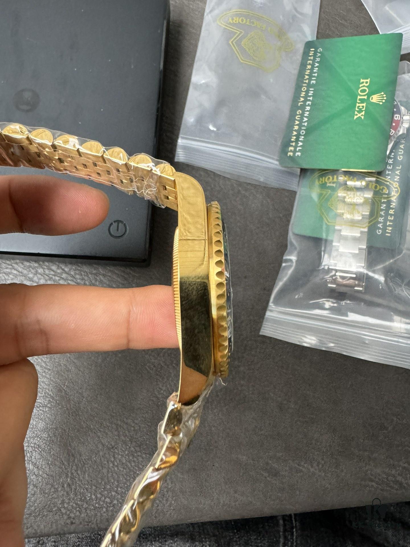 6931a637ccd8ab3d7af9a96e Gold Factory Dog Factory Upgrade V2 Top Version Weighted Greenwich 18K Gold Edition No Peeling No Fading