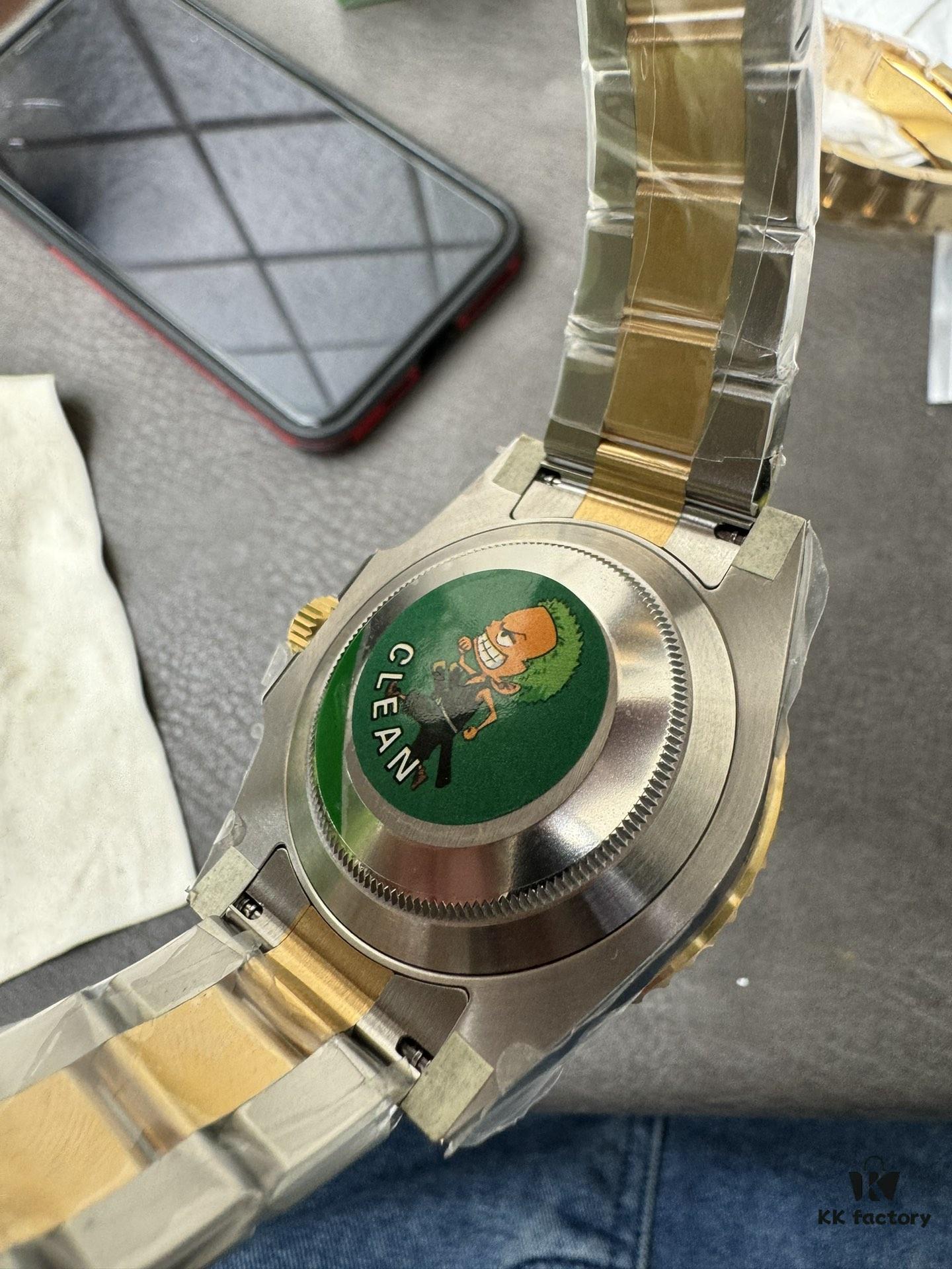 Clean Jankeny 3135 Movement, Back Case in 18K Gold