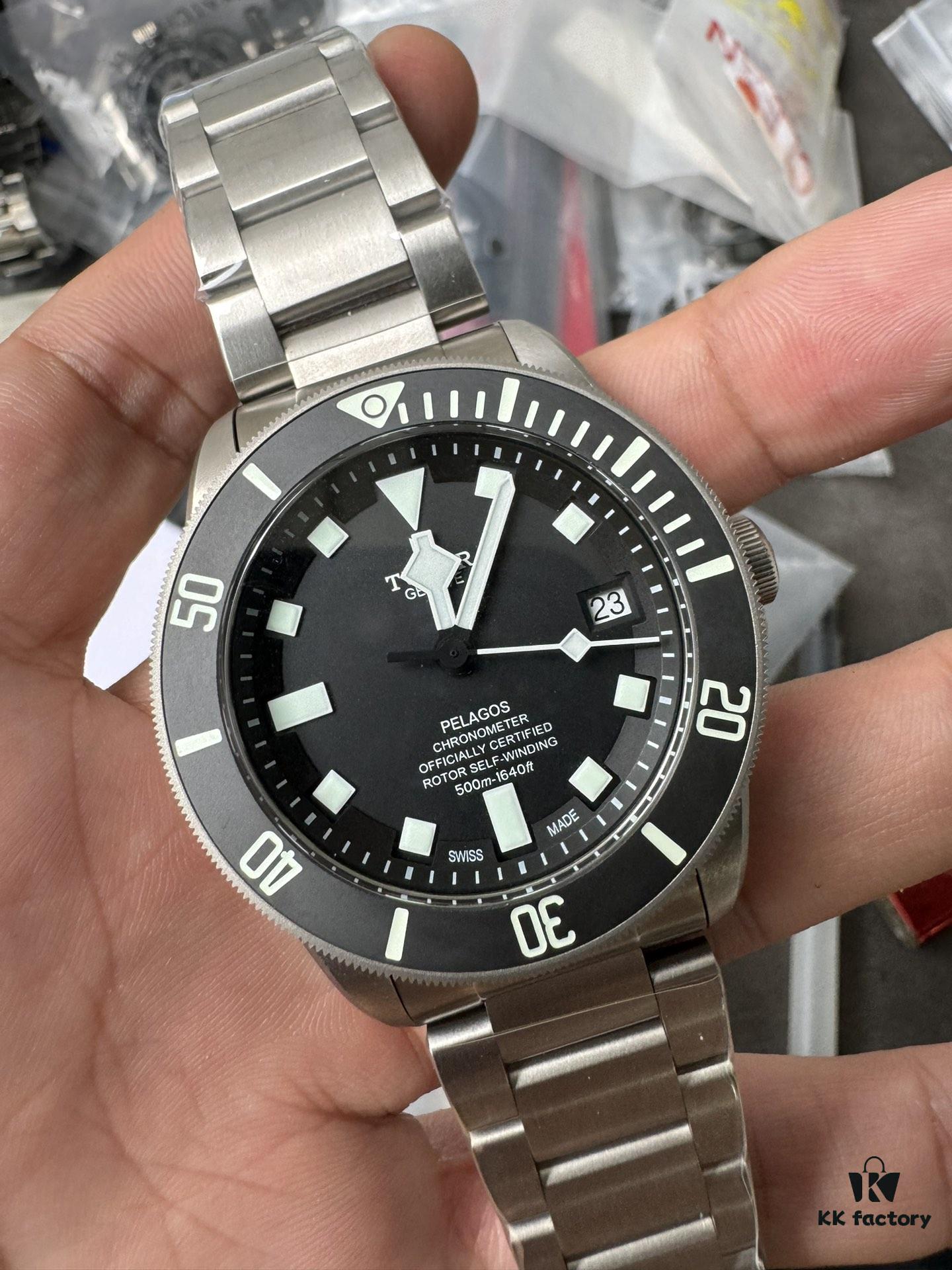 XF Titanium Potato Black Dial