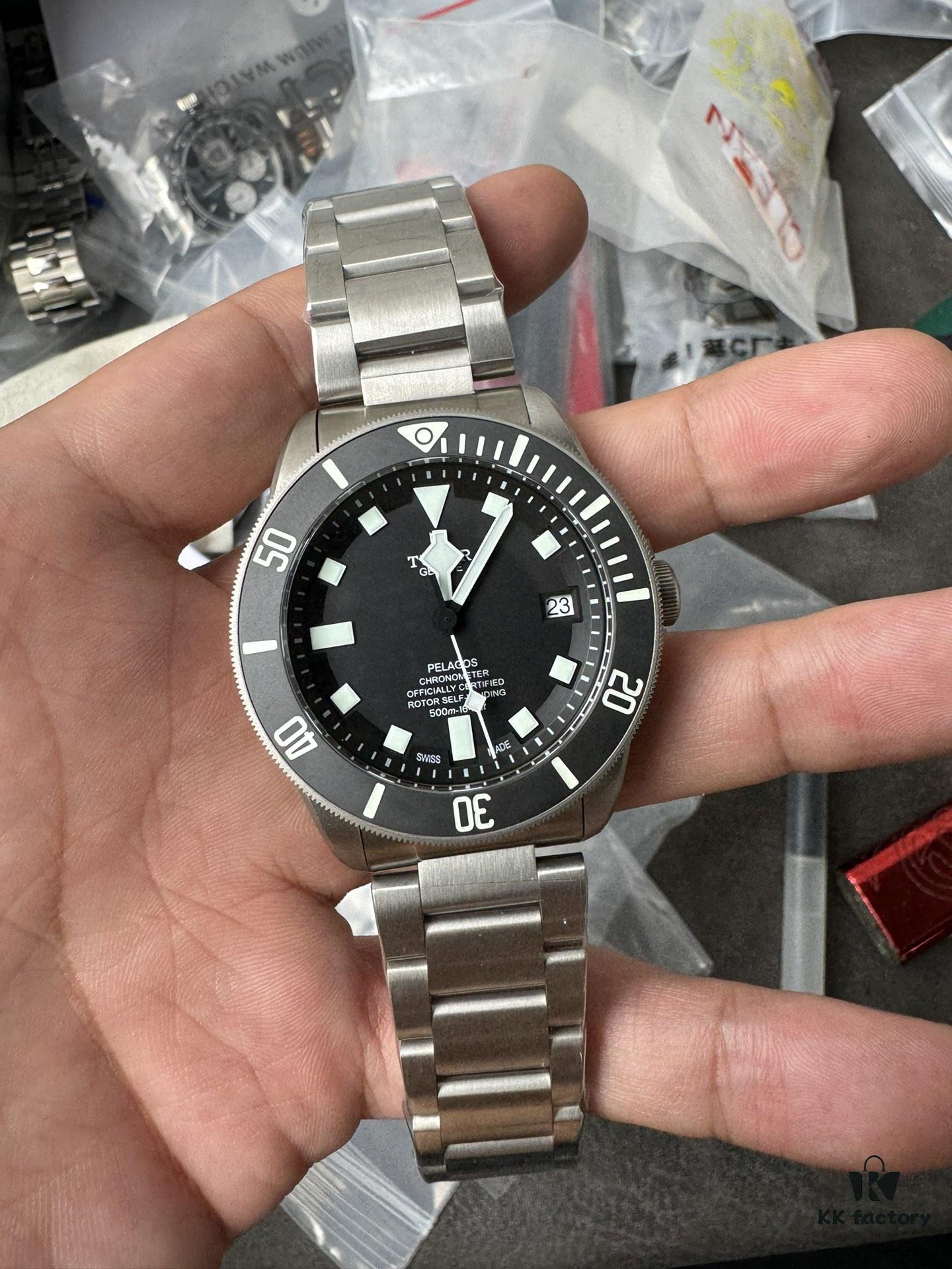 XF Titanium Potato Black Dial