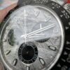 Clean Grey Adhesive Di Modified RB Meteorite Surface with Rear Platinum Coating