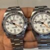Explorer II 226570 Natural Light Authentic vs Fake Comparison