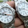 Explorer II 226570 Natural Light Authentic vs Fake Comparison