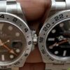 Explorer II 226570 Natural Light Authentic vs Fake Comparison