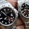 Explorer II 226570 Natural Light Authentic vs Fake Comparison