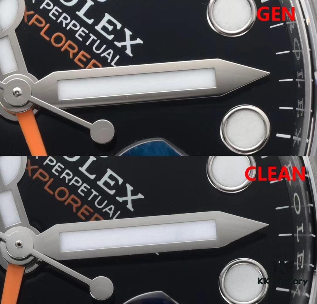 6931a644ccd8ab3d7af9aa51 Clean Factory C Factory 226570 Explorer II Gen 2 Black/White Dial with Dandong 3285 Movement
