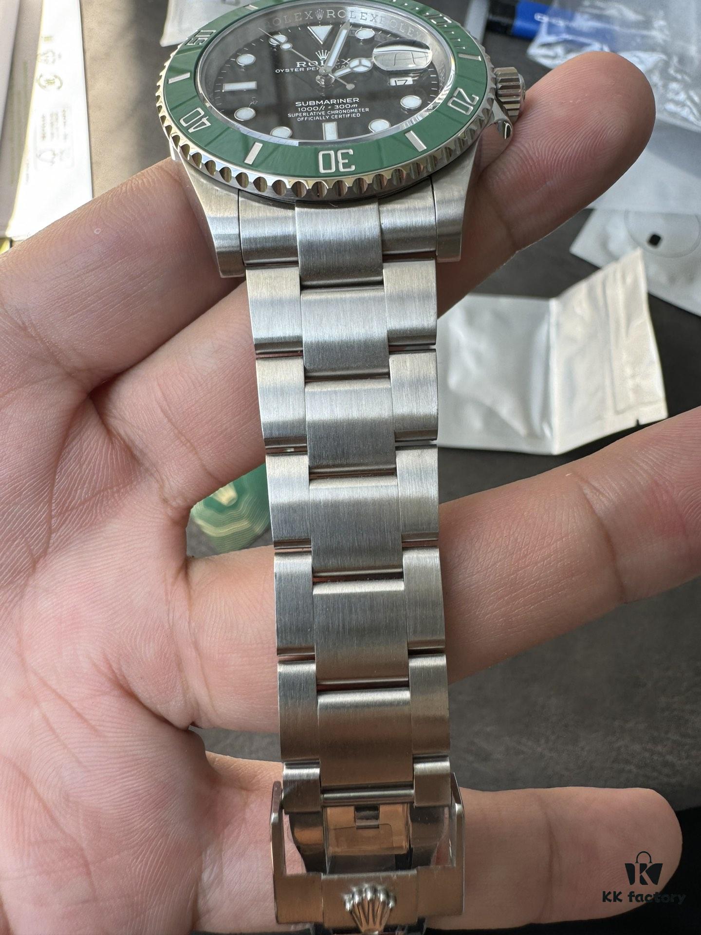 6931a64accd8ab3d7af9aac0 VS 41 Green Hulk Submariner with High-Transparency Glass and Secondary Bevel Polishing