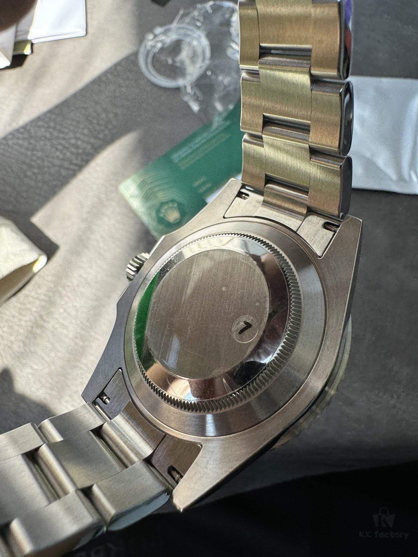 6931a64bccd8ab3d7af9aacb VS 41 Green Hulk Submariner with High-Transparency Glass and Secondary Bevel Polishing
