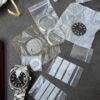 6931a64cccd8ab3d7af9aae3 Complete Set of Genuine Replacement Parts (Calendar, Hands, Glass, Dial) with 18K Gold Dog-Teeth Bezel, Secondary Chamfering and Brushed Finish