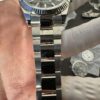 6931a64dccd8ab3d7af9aae8 Complete Set of Genuine Replacement Parts (Calendar, Hands, Glass, Dial) with 18K Gold Dog-Teeth Bezel, Secondary Chamfering and Brushed Finish