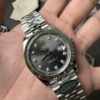 Clean 41 Gray Mesh Diamond-Studded Day