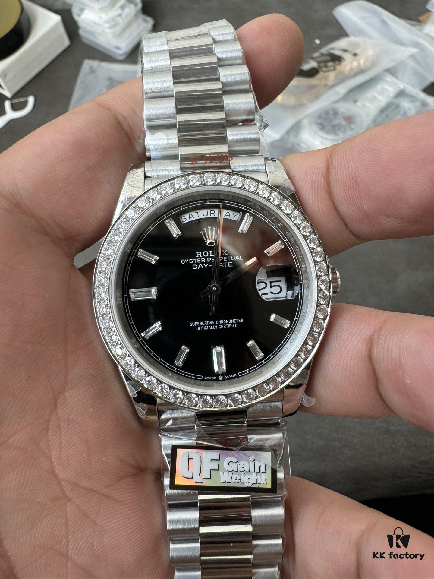 QF Counterweight DD Modified Moissanite Setting