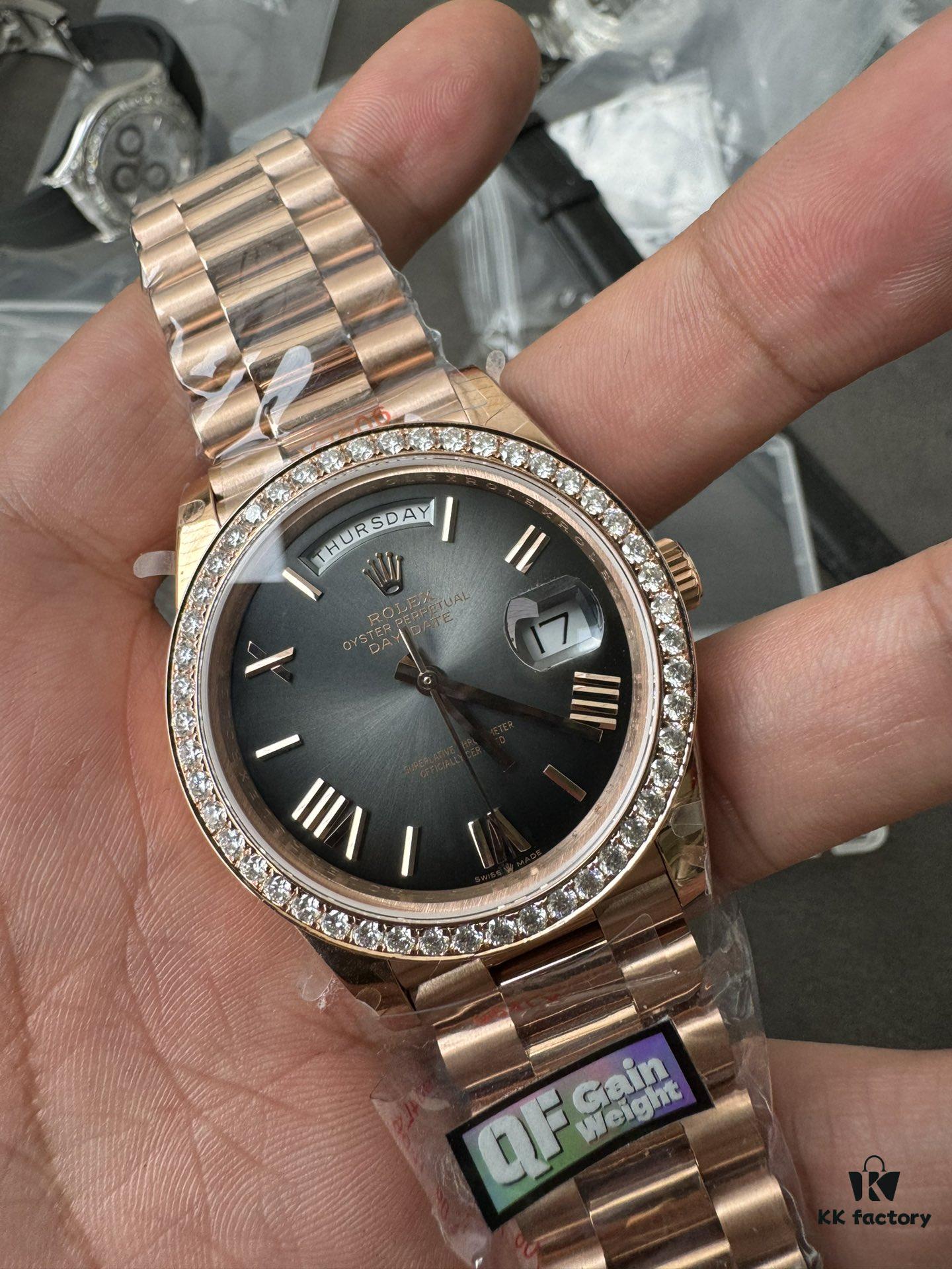 QF Weighted DD Converted to Moissanite Bezel