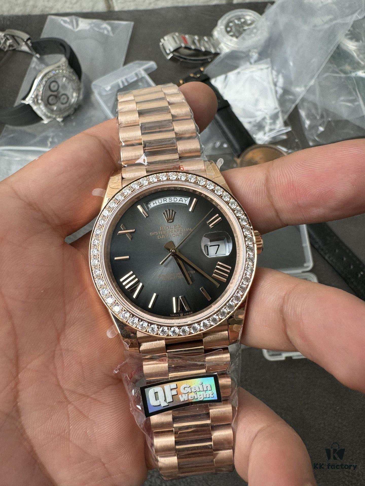 QF Weighted DD Converted to Moissanite Bezel