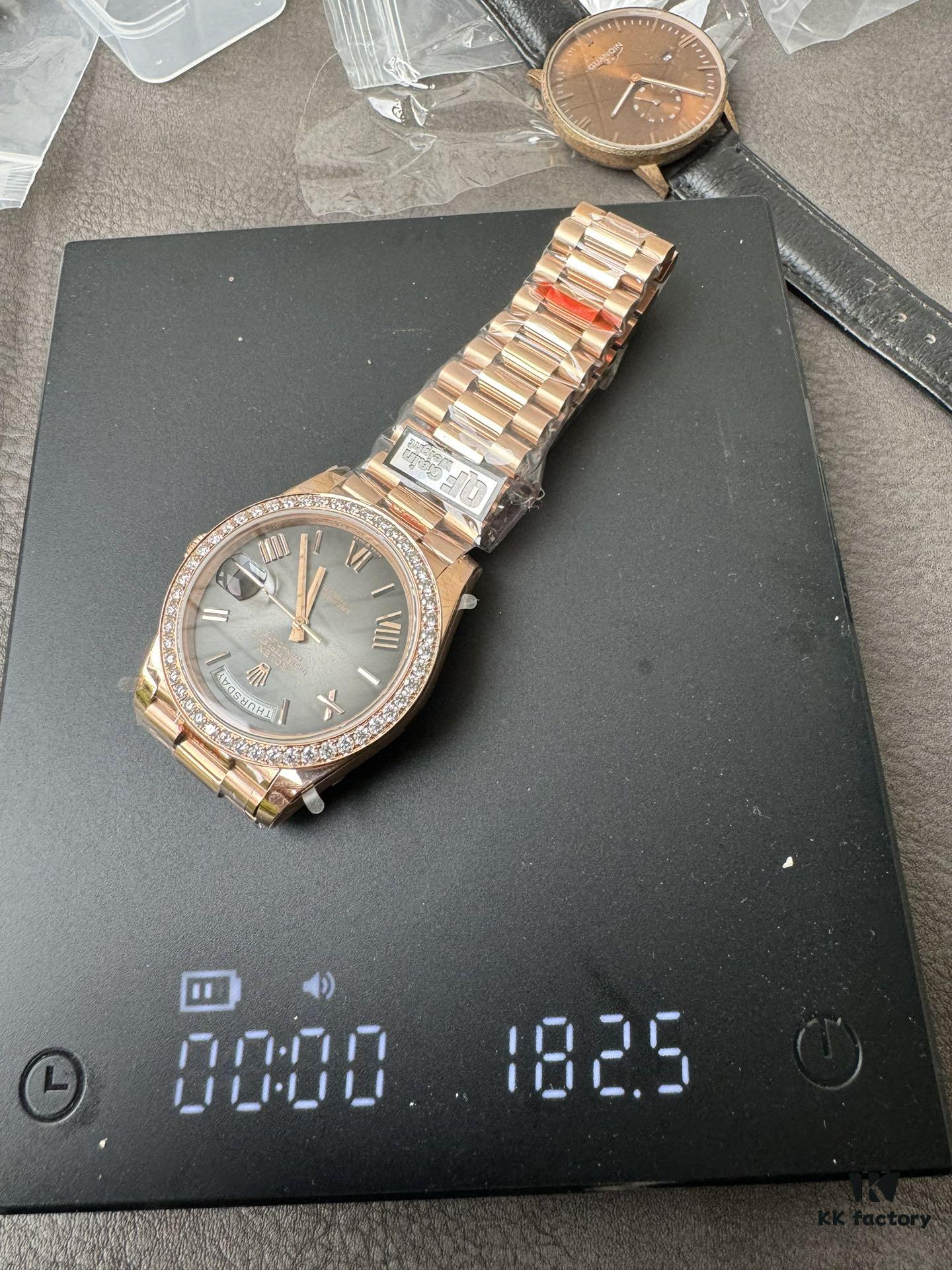 QF Weighted DD Converted to Moissanite Bezel