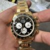 QF New Model Daytona 4132 Open Case Back Le Mans 100th Anniversary Edition Gold