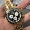 QF New Model Daytona 4132 Open Case Back Le Mans 100th Anniversary Edition Gold