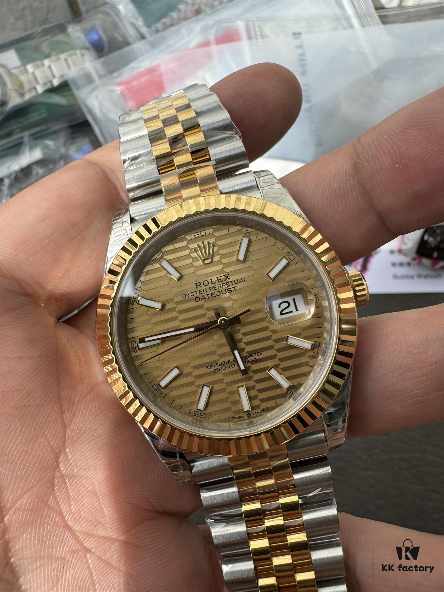 VS Intermeshed Gold Plaid Pattern Log Dan Dong 3235 Machine